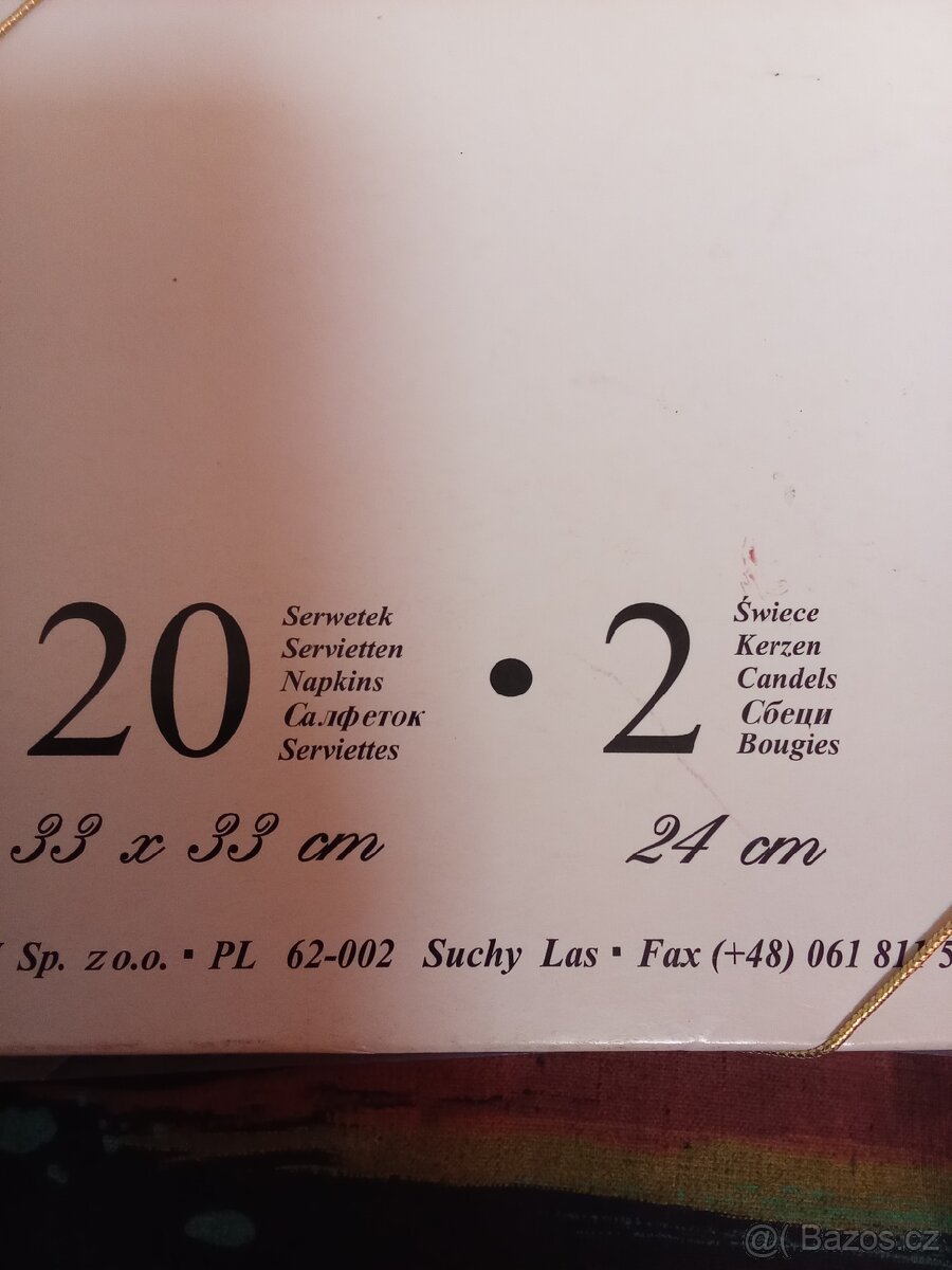 Sada svíček a prostírání - 3