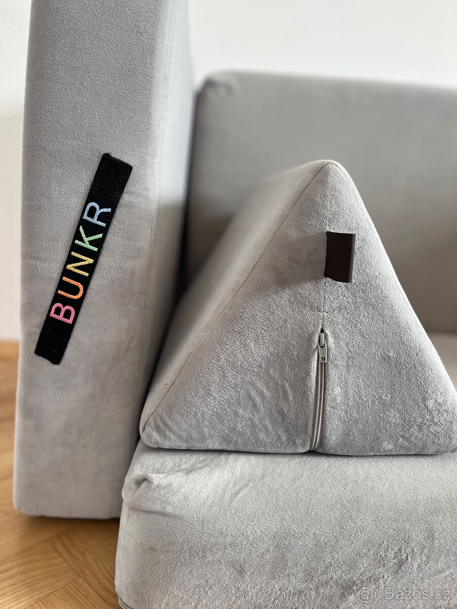 Multifunkční Bunkr - pohovka, postel pro hosty, domeček - 3