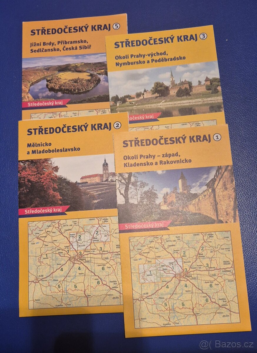 Mapy - turistické, cyklomapy, zimní, vinostezky - 3