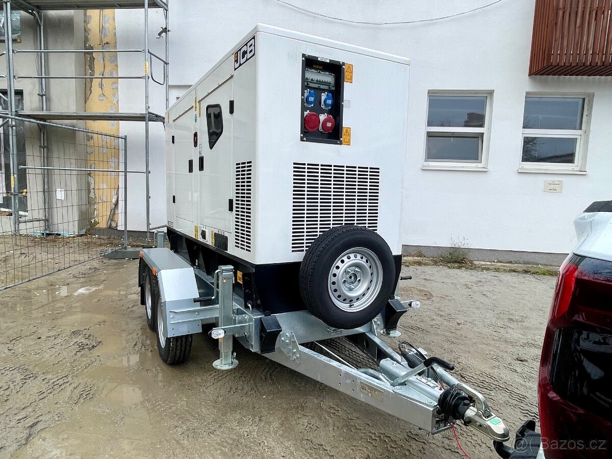 Elektrocentrála JCB 65 kVA - půjčovna - 3
