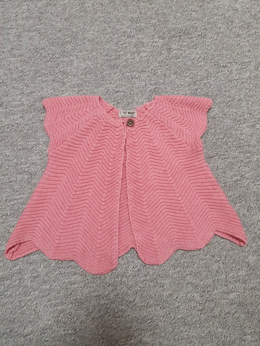 Dívčí svetr s krátkým rukávem zn. NEXT vel 98 - 3