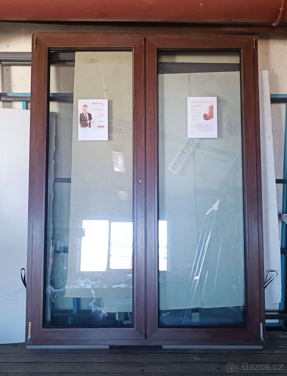 Dvoukřídlé balkonové dveře - 3