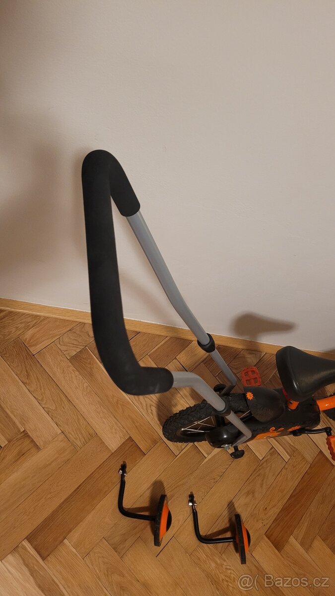 Dětské kolo Btwin 500 Robot 14" + vodící tyč - 3