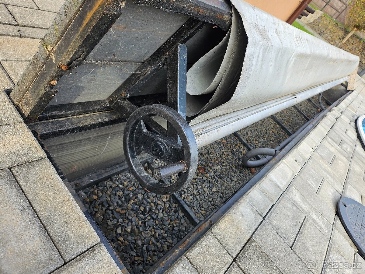 Zastřešení bazénů plachtou + naviják - 3