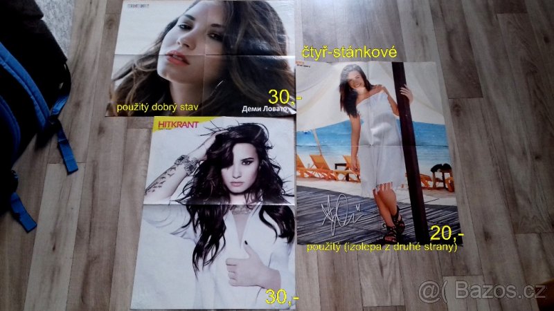 Prodám sbírku plakátů DEMI LOVATO (2. část) - 3