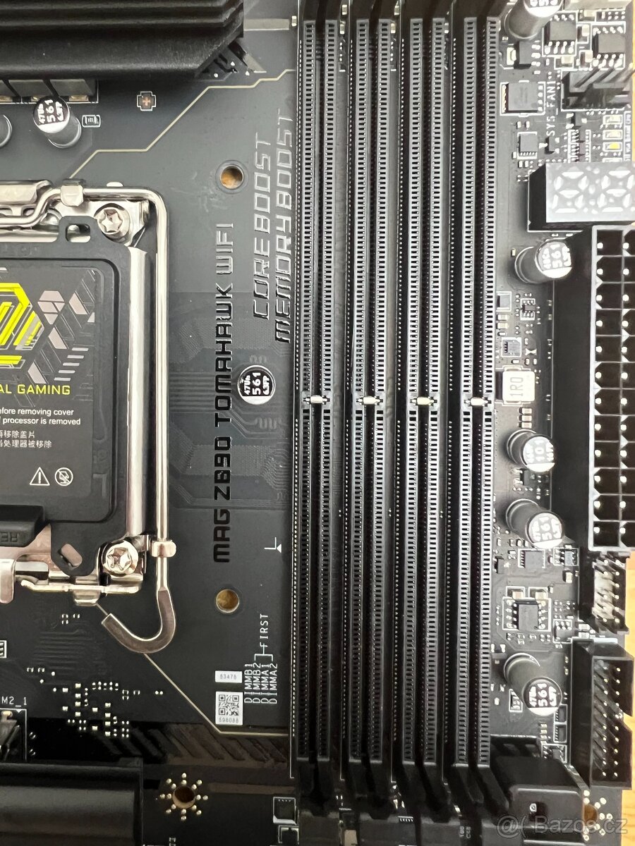 MSI MAG Z890 TOMAHAWK WIFI//Socket Intel 1851,Funkční,Záruka - 3