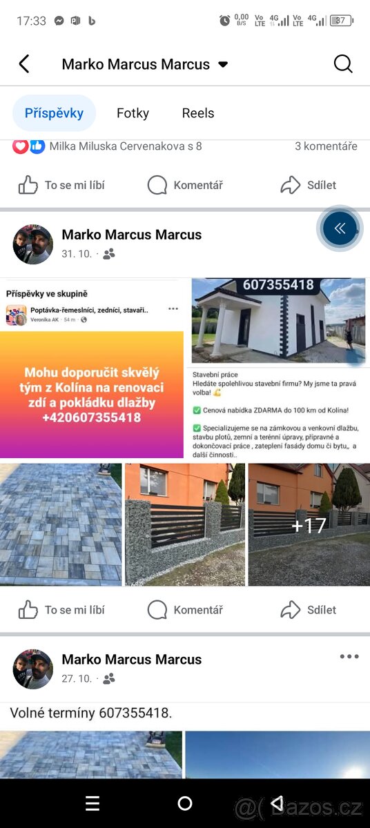 Dobrý den máme volné termíny - 3