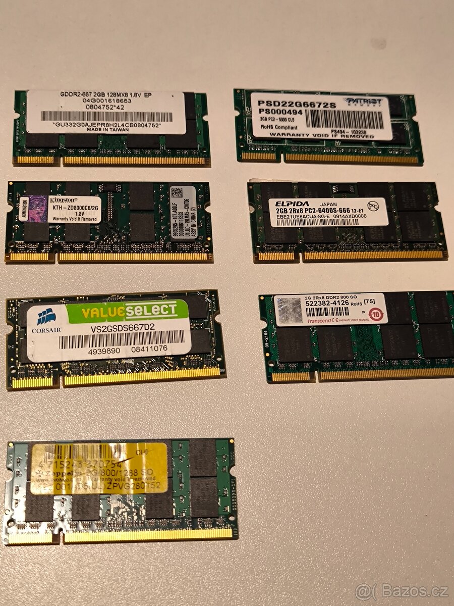 Ram Sodimm DDR2 2gb moduly do notebooku - 3