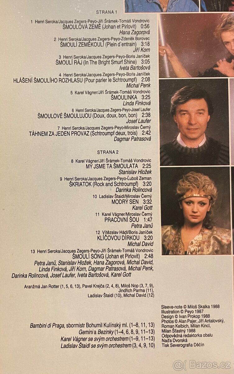 Šmoulové LP - Vynil - 3