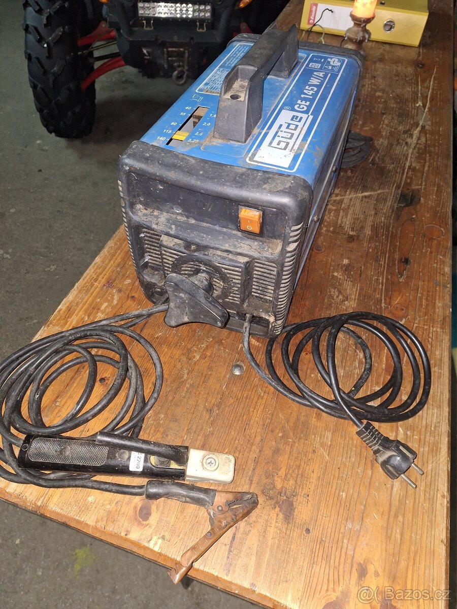 Prodám transformátorovou svářečku GUDE GE 145W / A - 3