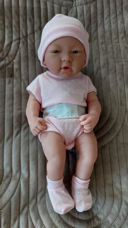 nová panenka reborn holka 36 cm - 3