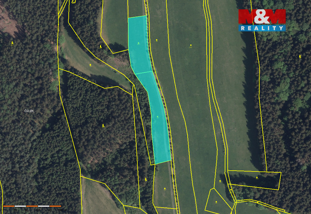 Prodej louky, 10746 m², Machov - 3