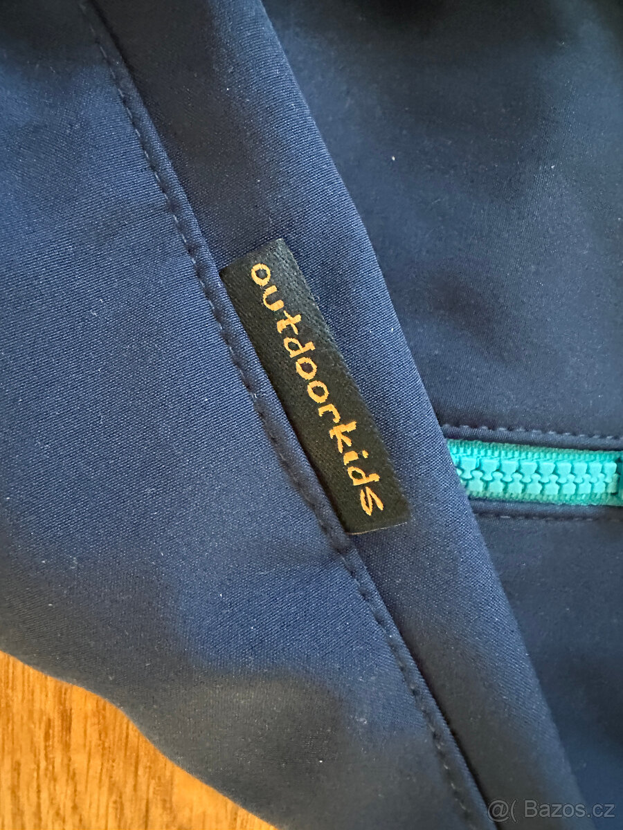 Softshellová bunda outdoorkids vel. 158 - 3