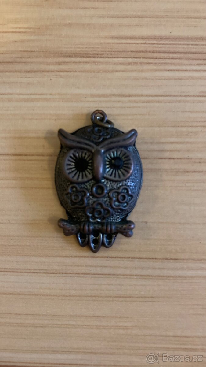Souprava dva přívěsky a náušnice sova - 3