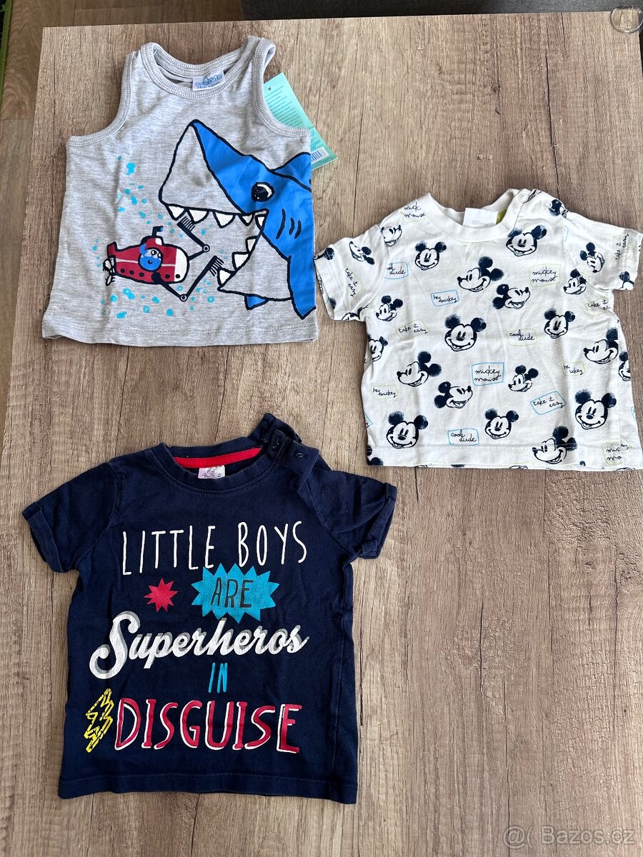Letní chlapecké oblečení, vel. 74 - 3