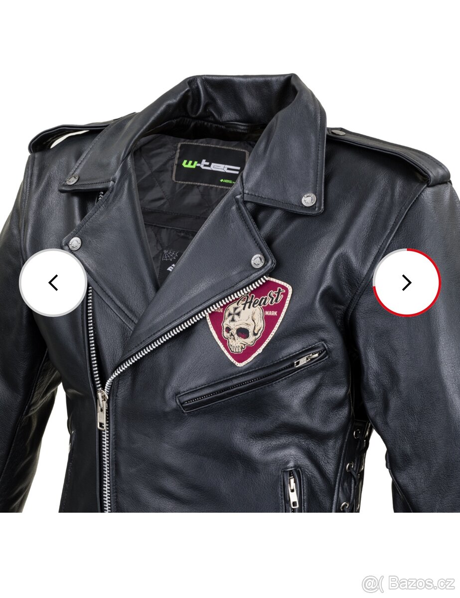 Kožená bunda křivák - 3