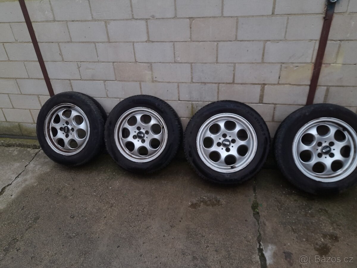 Sada hliníkových kola Mini one r50 - 3