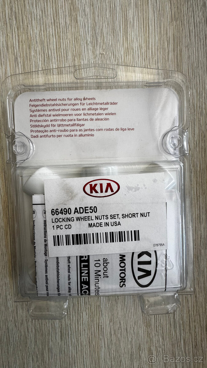 Zámek disku kol značky KIA - 3