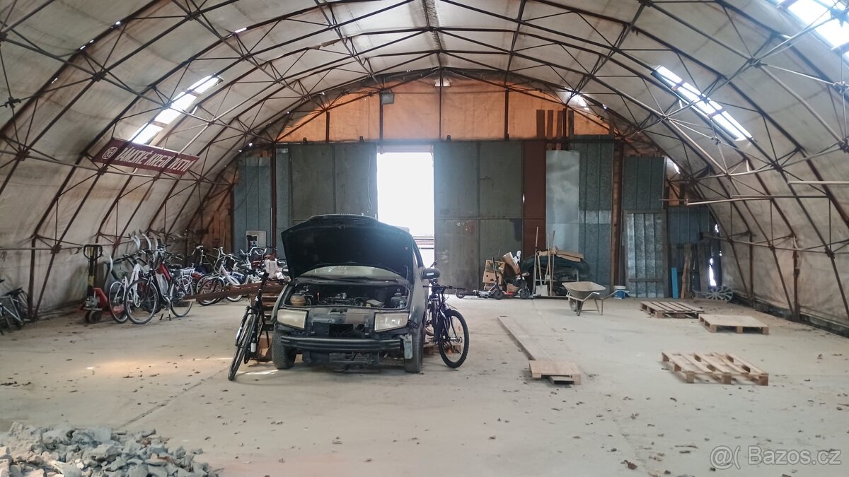 Oblouková hala - 216m2 - 3