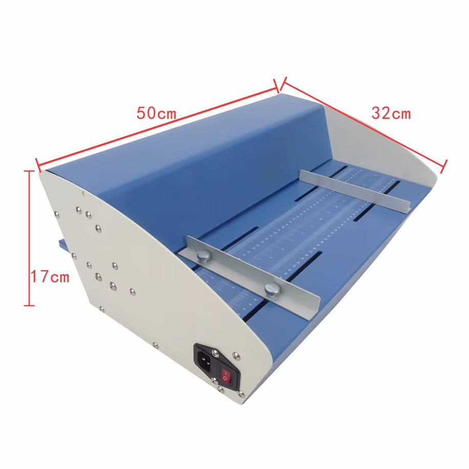 Elektrický rýhovací a perforovací stroj 460 mm-nepoužitý - 3
