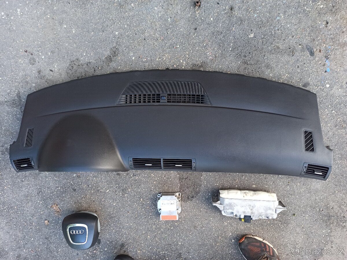 AUDI A4 - B7 – PALUBNÍ DESKA, AIRBAG, PÁSY, JEDNOTKA.. - 3