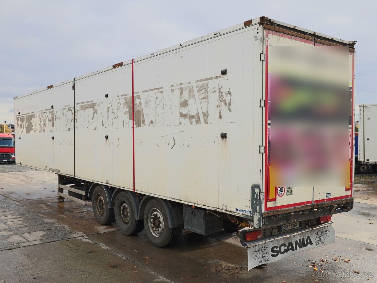 Schmitz SW 24, POSUVKA, 35 TUN, 92 CBM, NÁPRAVY SAF, ZVEDAC - 3