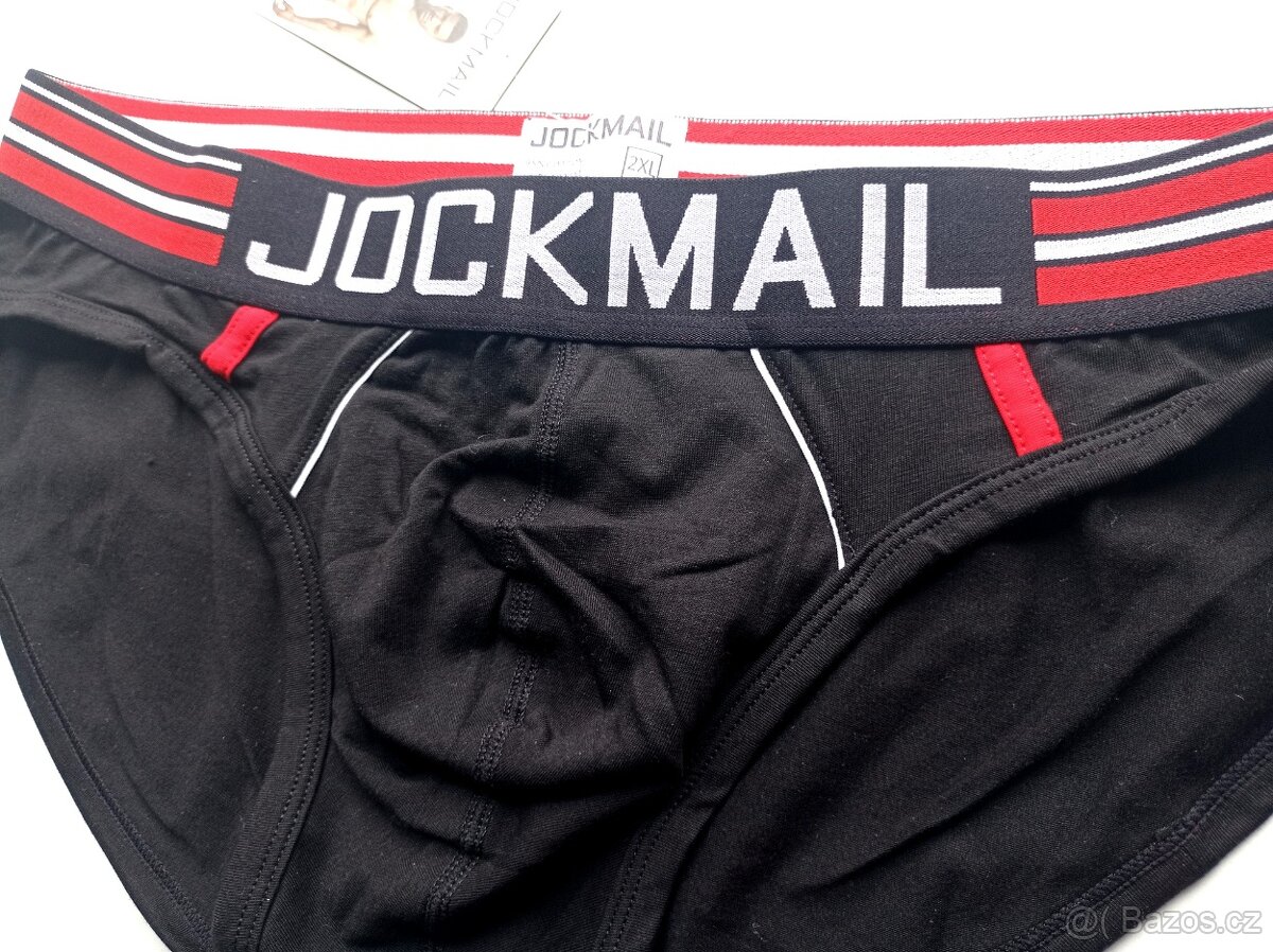 DOPRODEJ pánské luxusní slipy Jockmail XXL (eu L/XL) - 3
