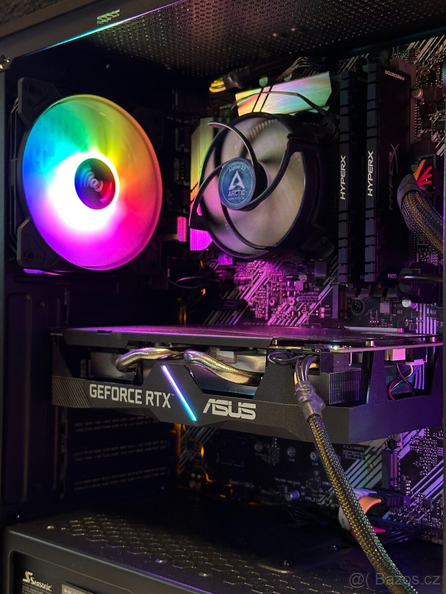 Herní PC i5 10400F + RTX 2060 | Nová RGB skříň | 16GB RAM | - 3