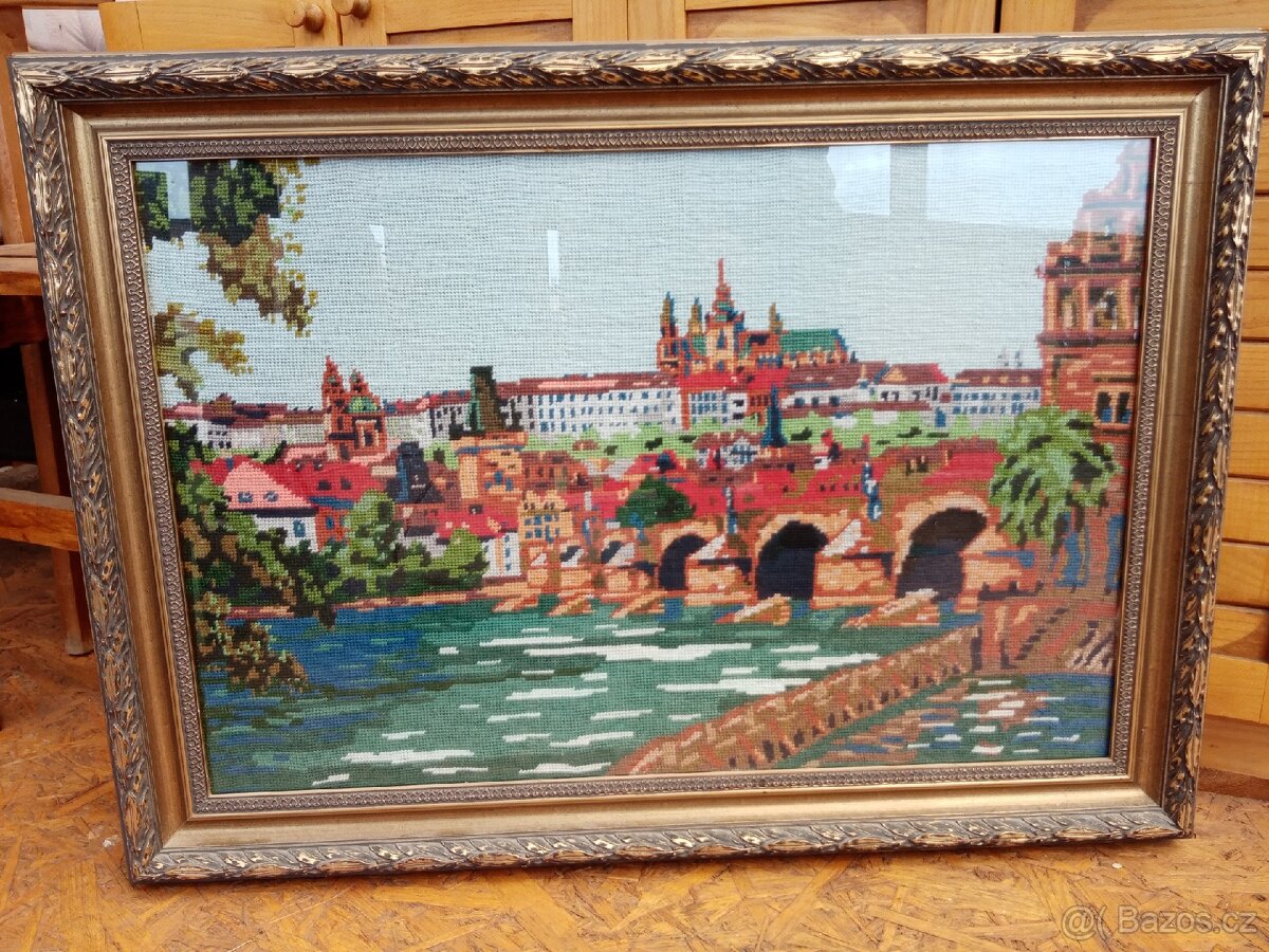 Ručně vyšívaný obraz - 3