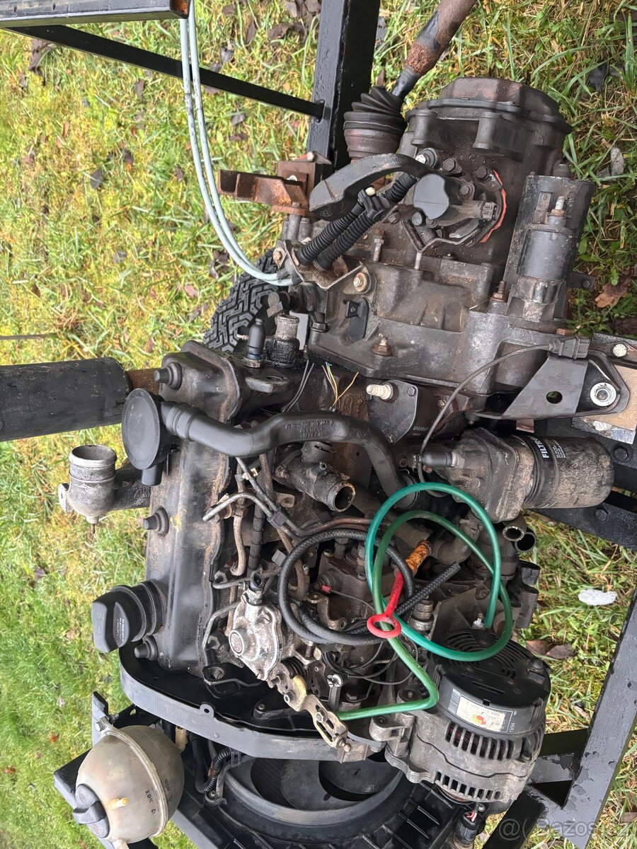 Malotraktor domácí výroby - 3