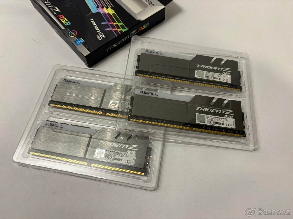 GSKILL DDR4 TridentZ RGB 4x8GB 3200MHz - 3
