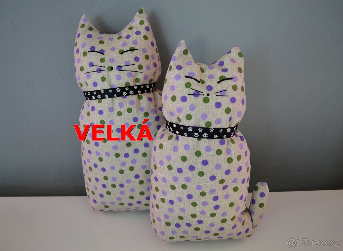 Dekorační polštáře kočky - sada 2 ks - 3
