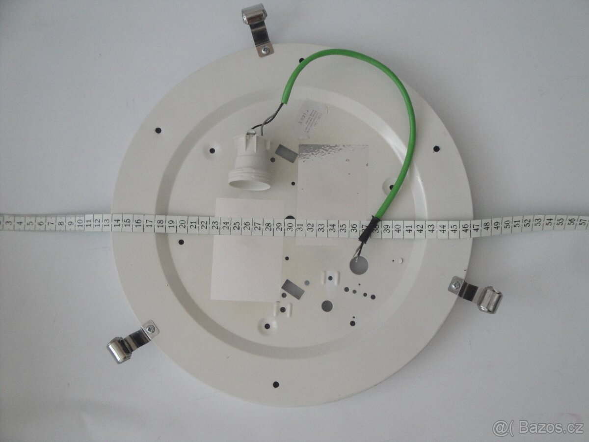Stropní, stěnové svítidlo velké, přisazené, ploché, světlo - 3