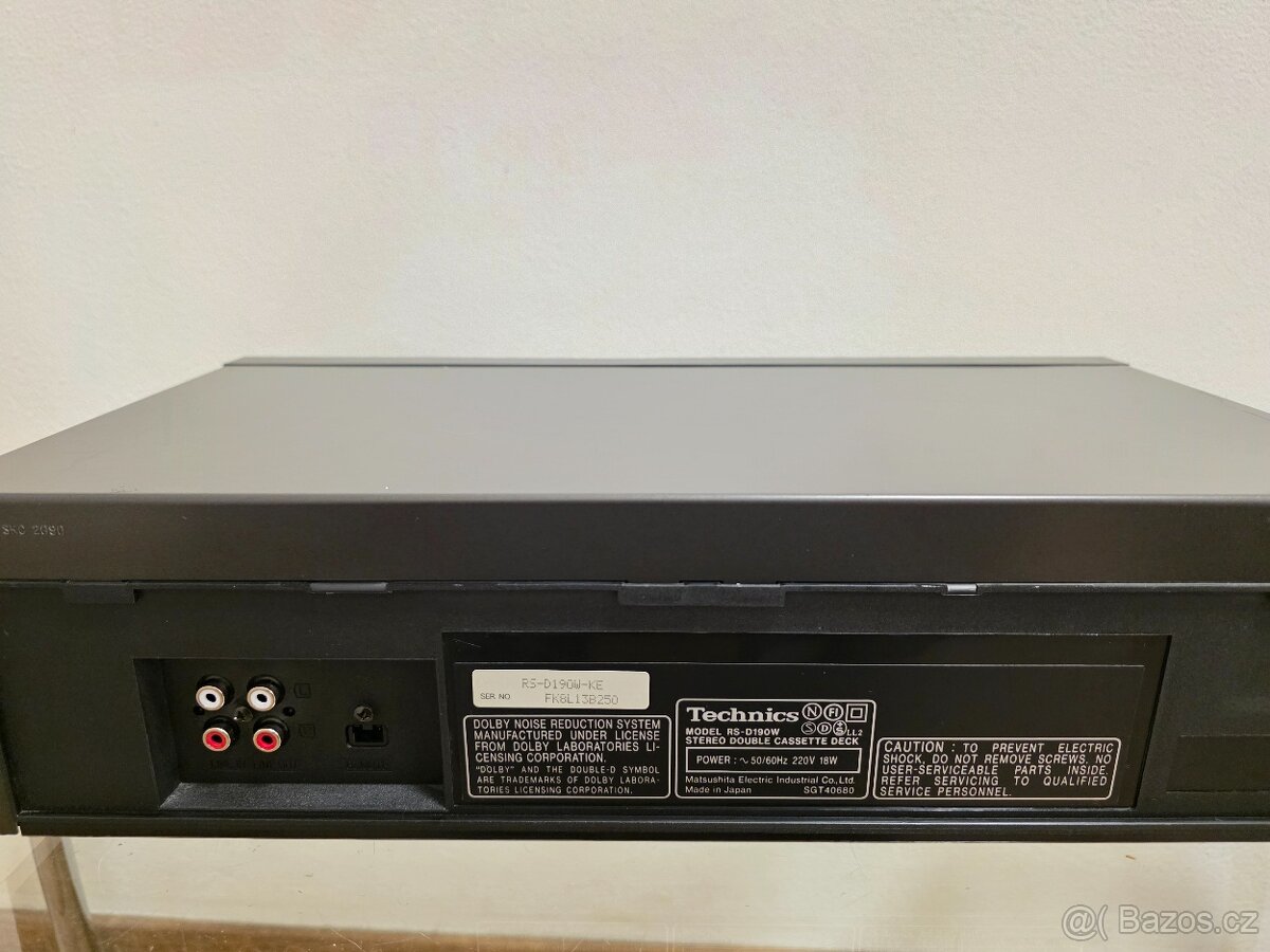 Technics RS-D190W - 3