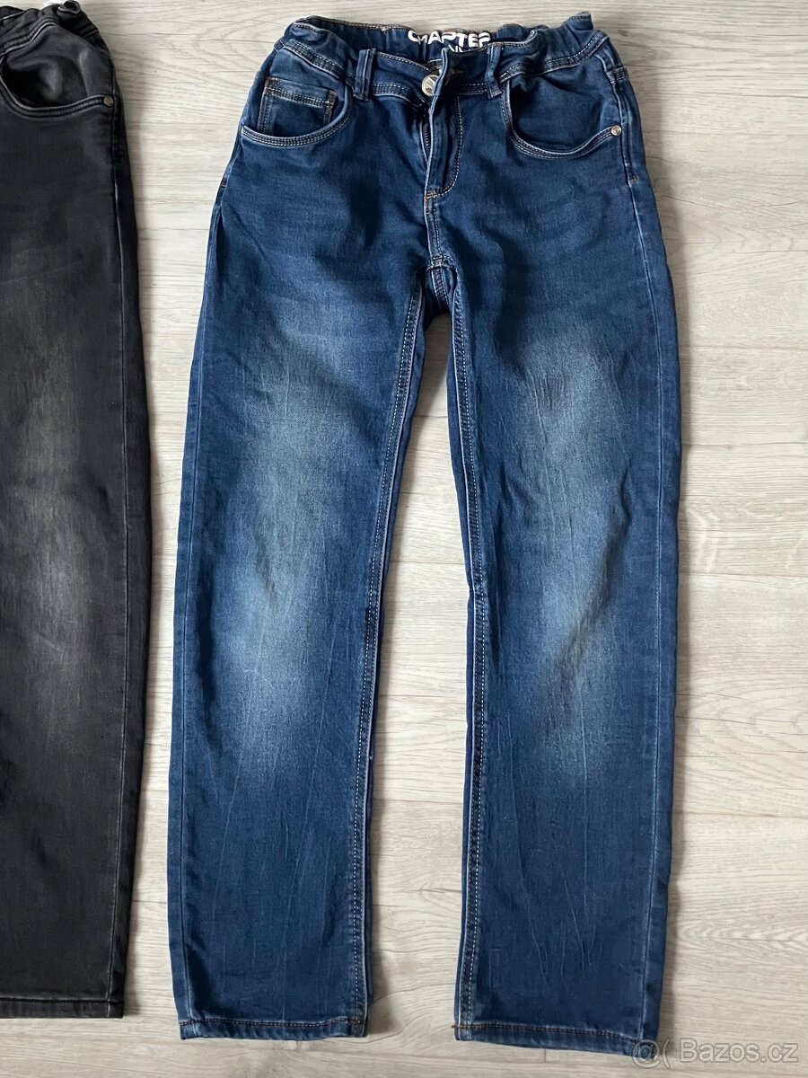 Frajerské džíny Takko vel.152, 2ks - 3