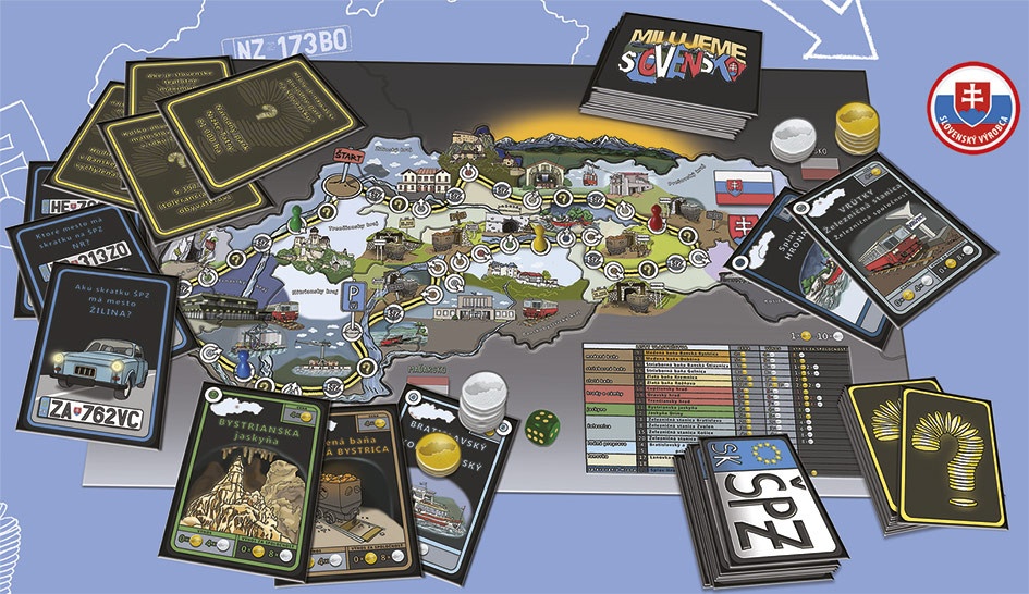 Desková Hra - Otavius Milujeme Slovensko - 3