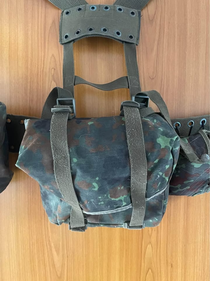 Bundeswehr H postroj + sumky - 3