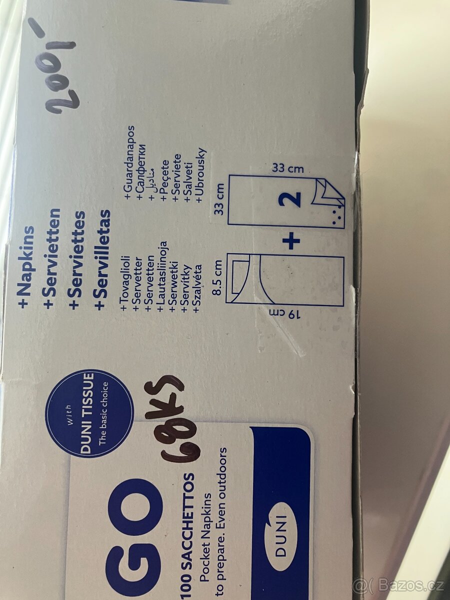 Papírové kapsy na příbor - 3