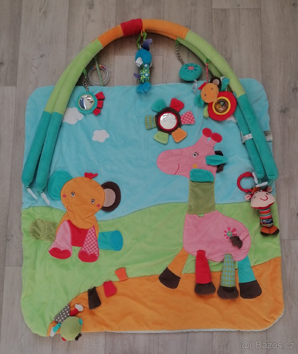 Dětská hrací deka s hrazdičkou - 3