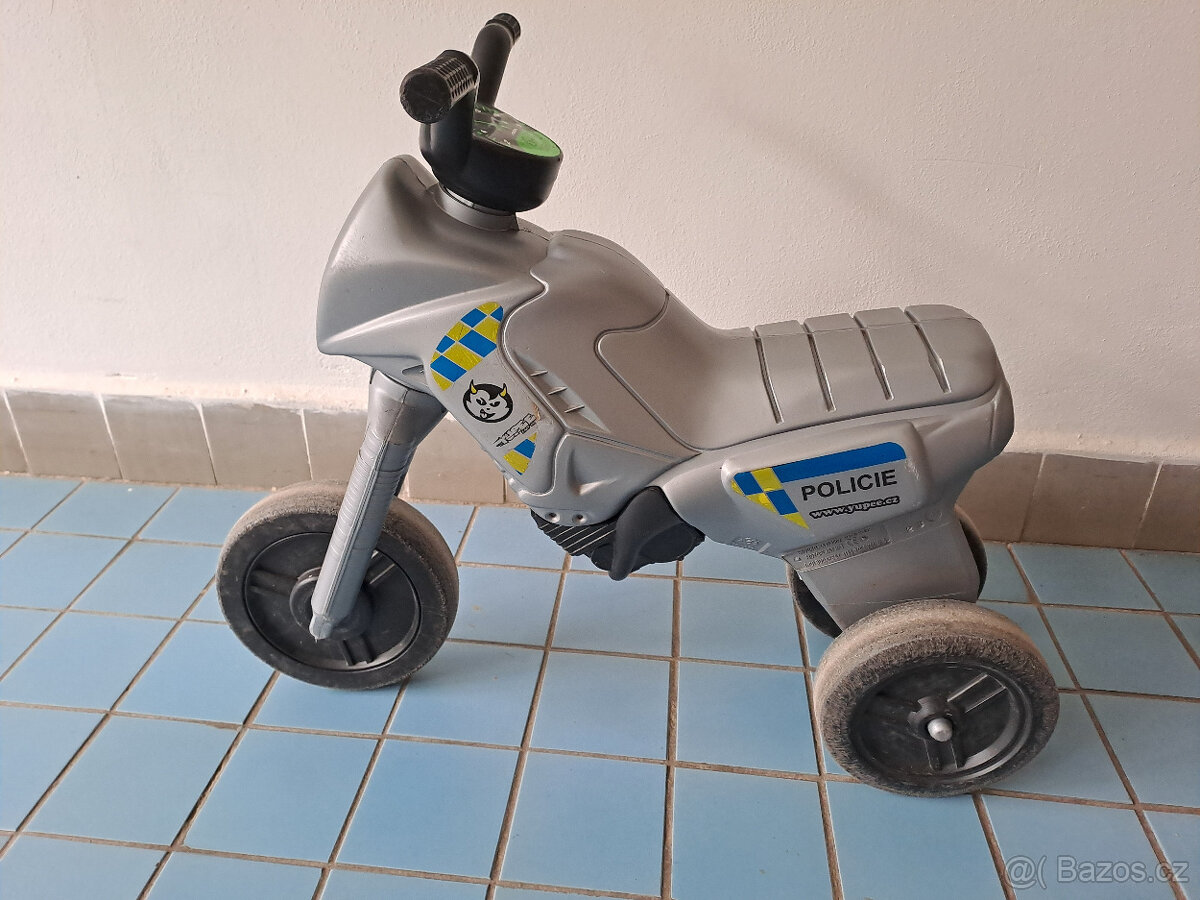 odrážedlo Yupee Enduro velké Policie - 3