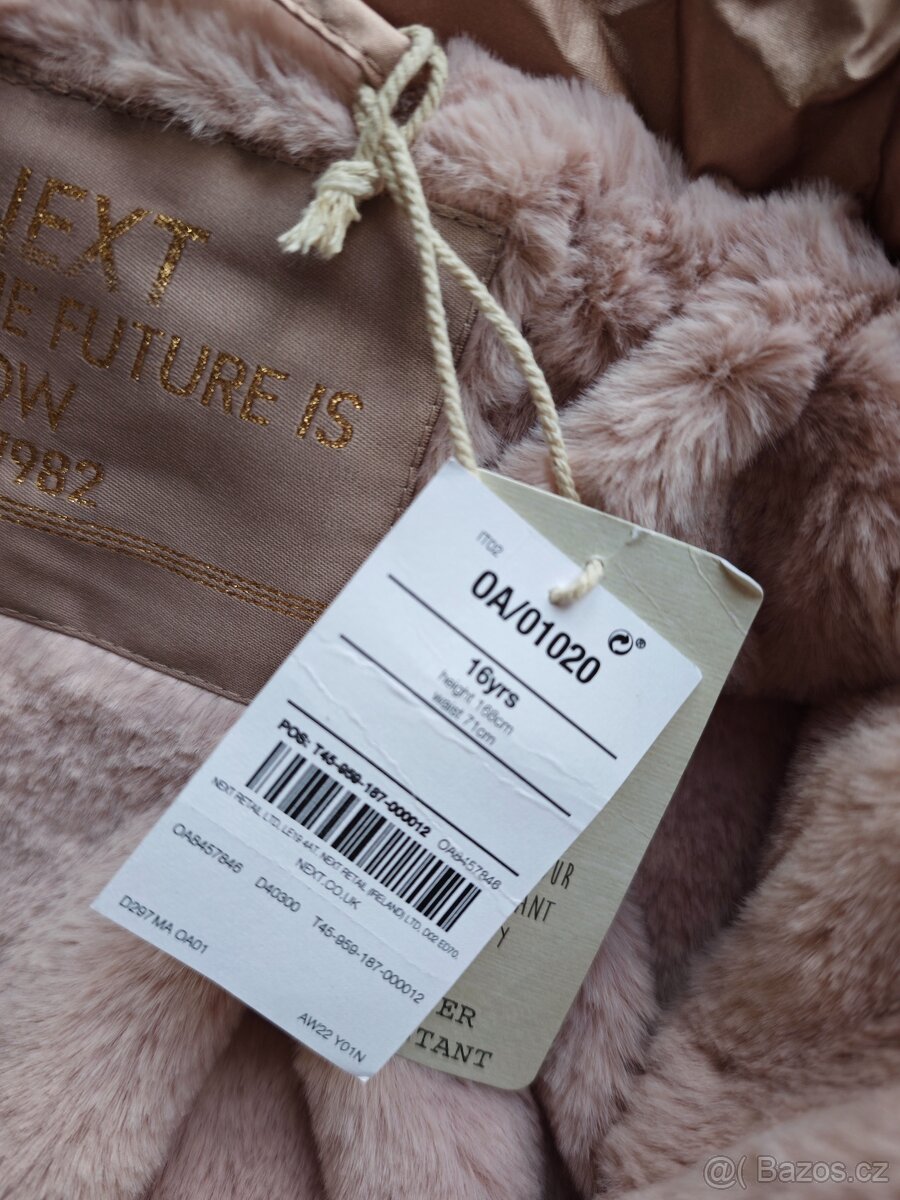 Dámská zimní bunda / kabát Next vel. 170 nový dámská M - 3