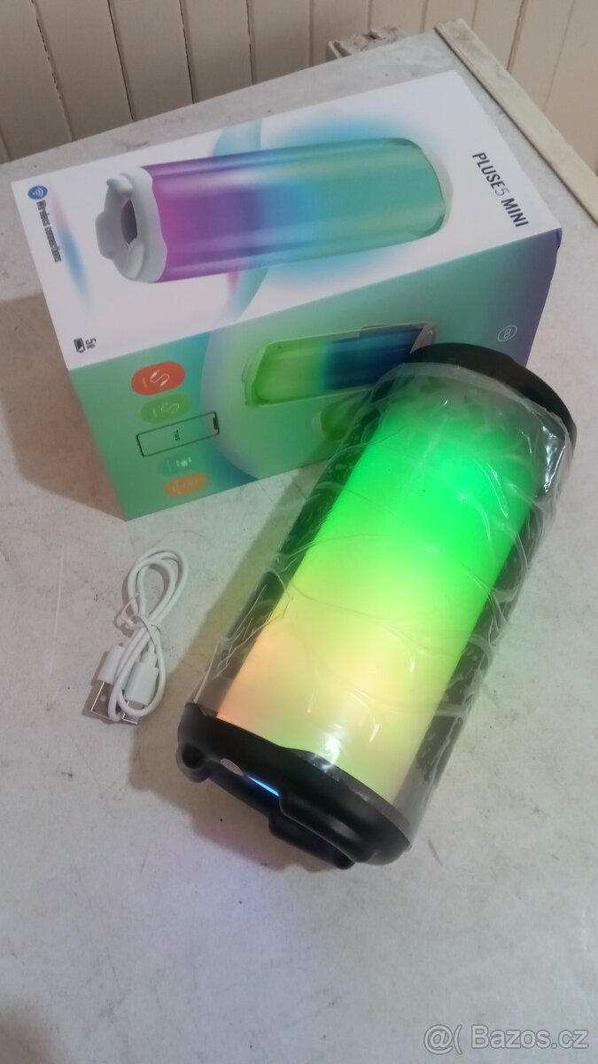 Bluetooth repro TSW Pulse5 mini s RGB podsvitem - 3