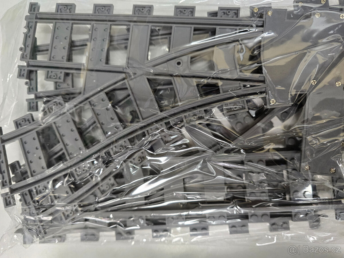 City koleje (náhrada) rovinky, zatáčky, vyhybky 104kusů - 3