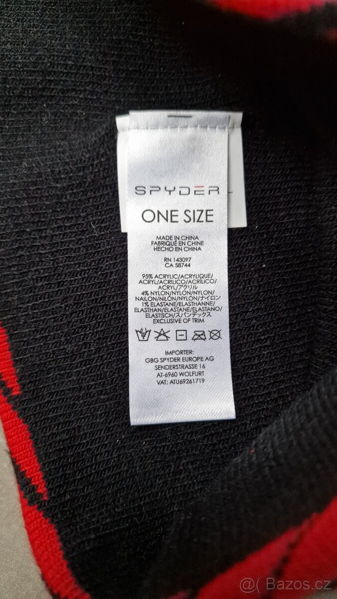 Pánská zimní čepice zn. Spyder - 3