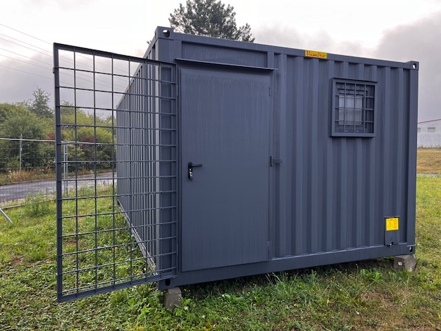 Kontejnerová garáž M Antracit 3500x6000x2600mm - 3