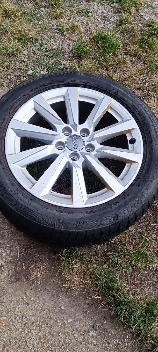 16" Alu kola Audi 195/55/16 zimní 7.5mm - 3