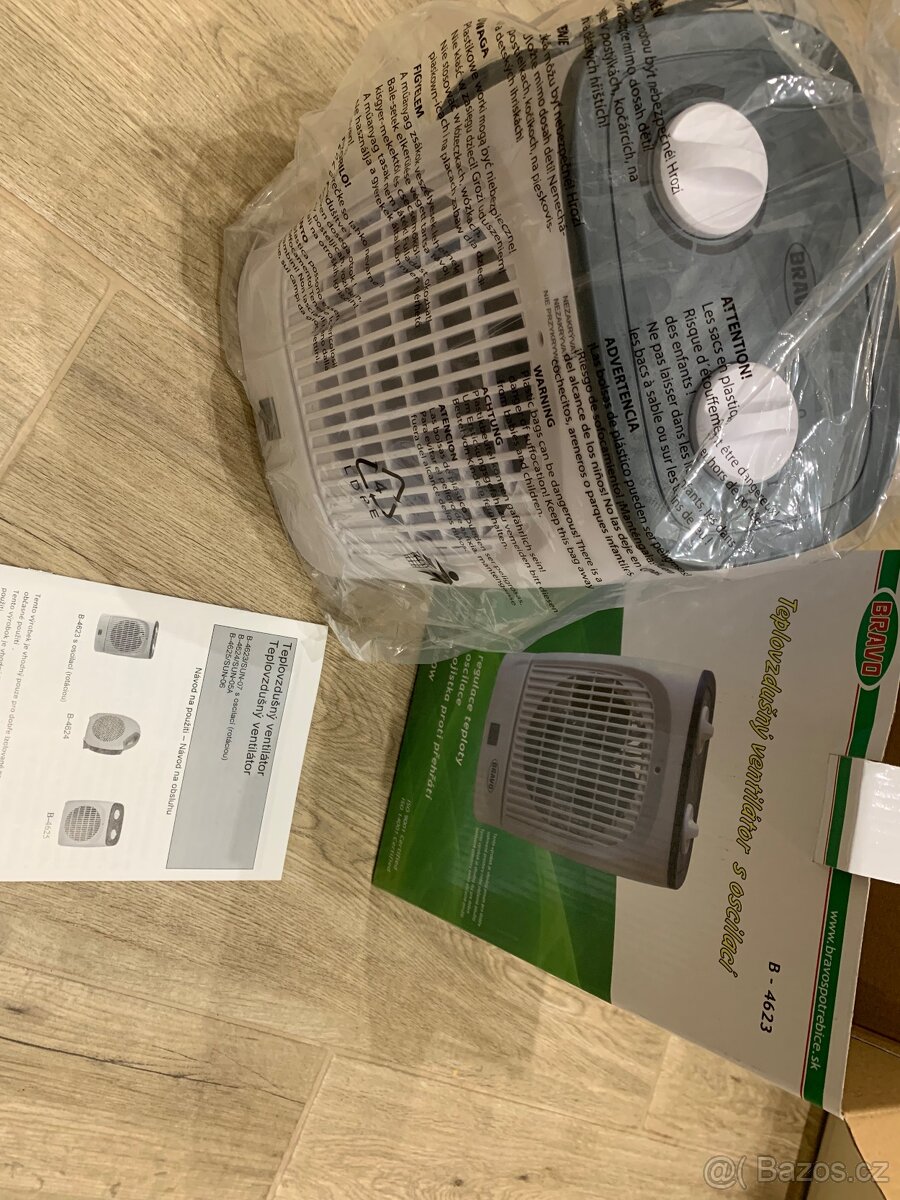 Teplovzdušný ventilátor Bravo B4623 - 3