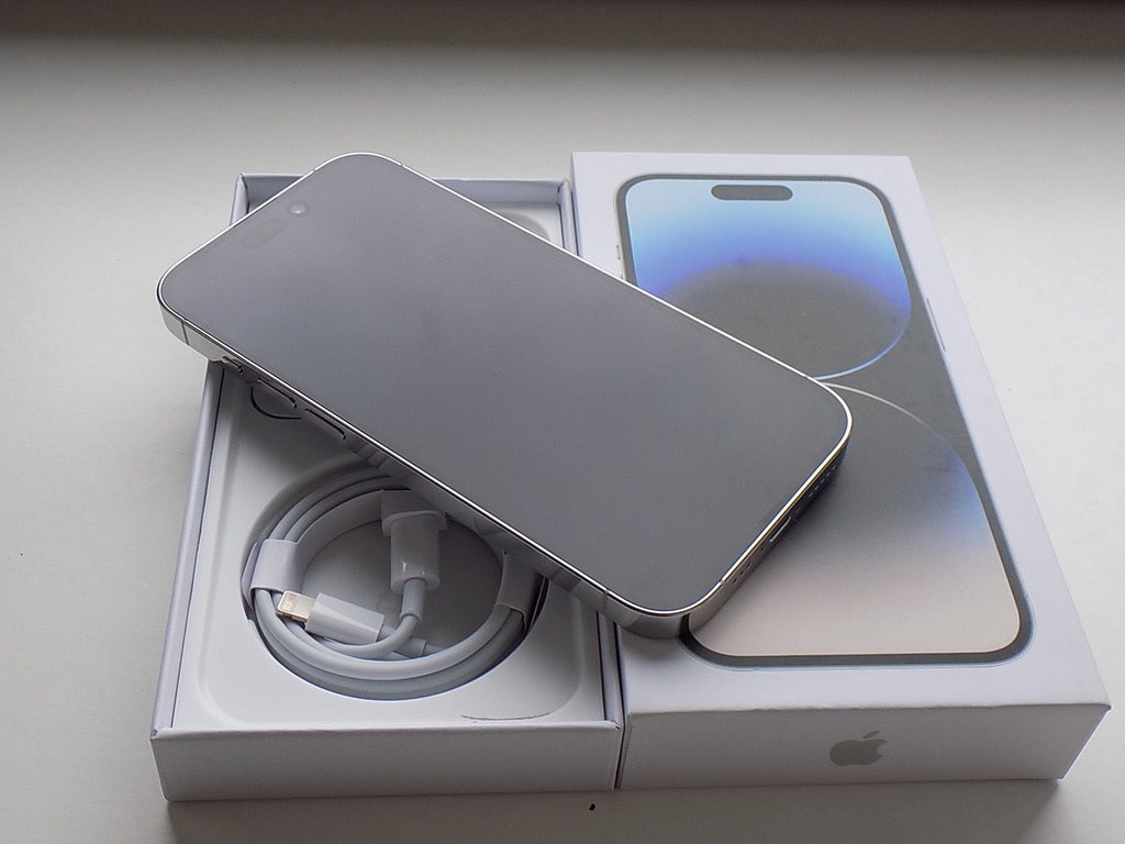  APPLE iPhone 14 Pro 128GB Silver - ZÁRUKA - TOP STAV - 3