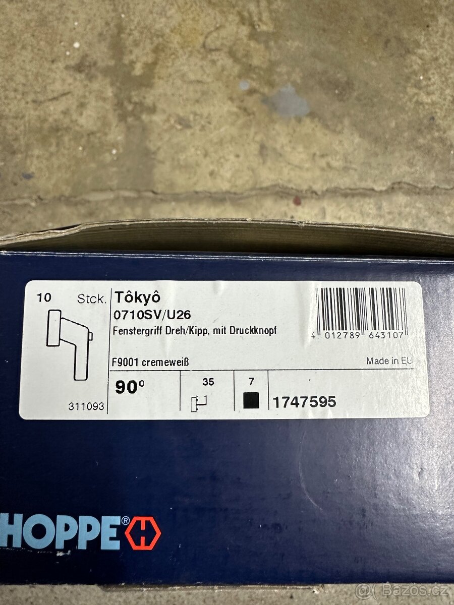 Okenní kliky s pojistkou - 3