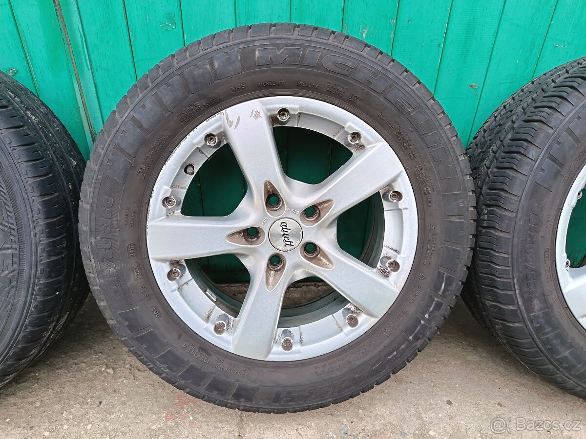 ALU kola 16, pneu 225/60 R16C - 3